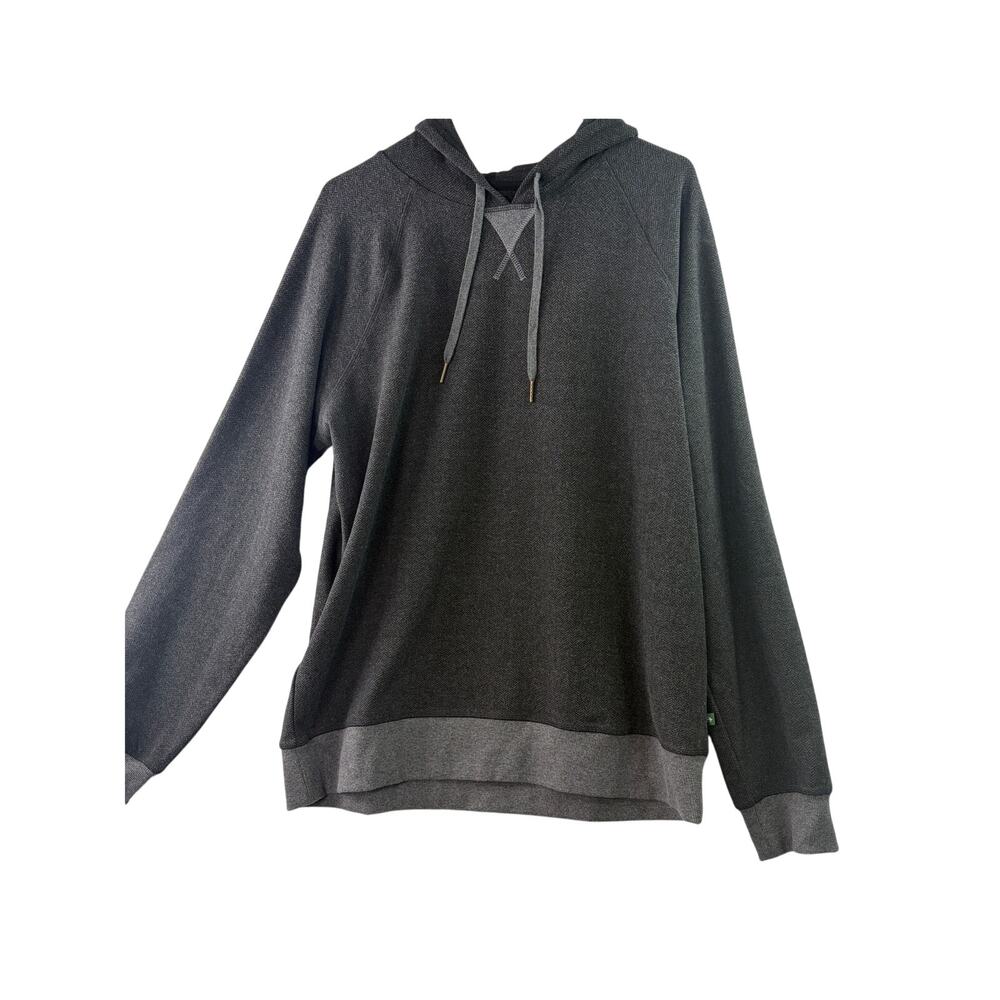 Orvis Charcoal Gray Hooded Sweater – Size L